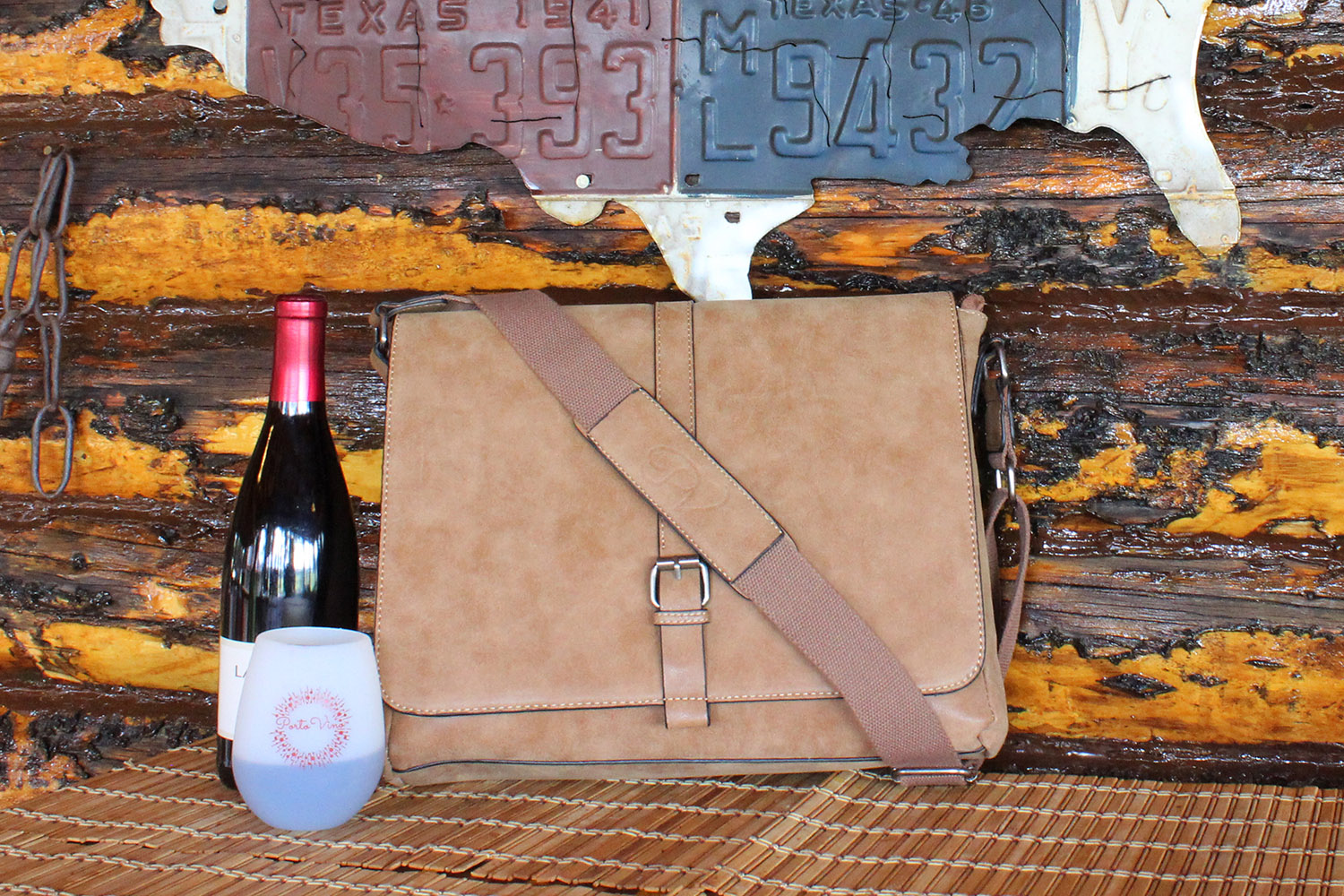 porto vino wine purse